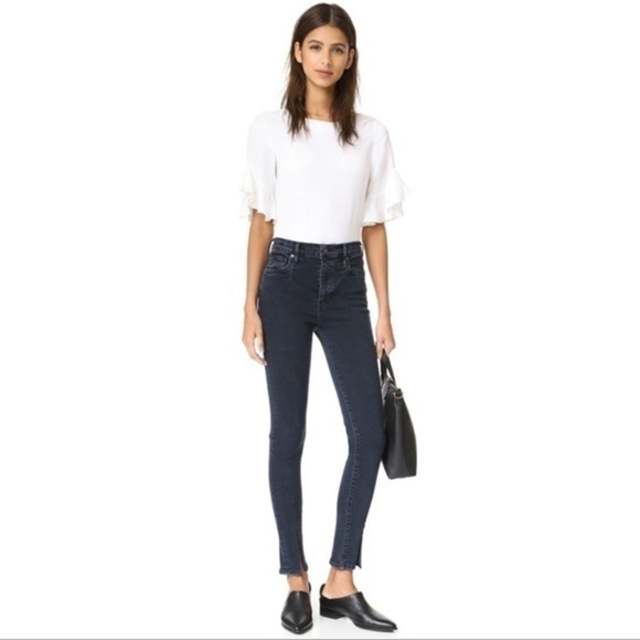 Levi's Made & Crafted Silver High Rise Skinny Jean - Picture 4 of 10